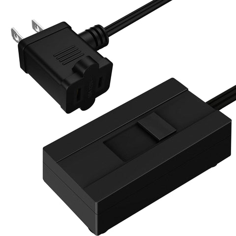 TOPGREENER Plug-in Dimmer Switch for Lamps, Full Range Control,6-FT Cord,1P