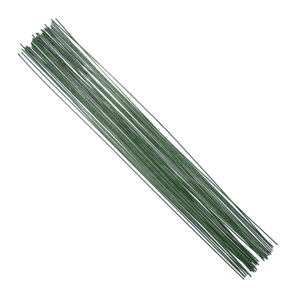 Decora 26 Gauge Black Floral Wire 16 inch,50/Package