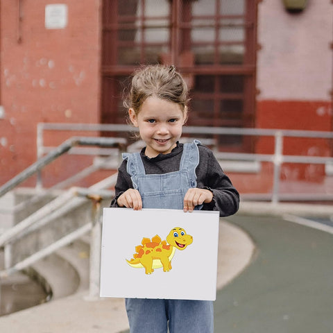 24 Sheets Make a Face Dinosaur Stickers for Boys Kids Party Favors