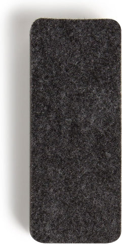 U Brands Magnetic Dry Erase Board Felt Eraser, 2"x5"x1", White, Lightweight Modern Design