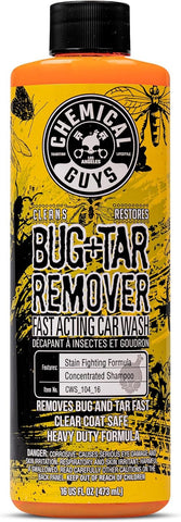 Chemical Guys, Bug & Tar Remover, Fast-Acting Pre-Wash for Paint, 16 oz