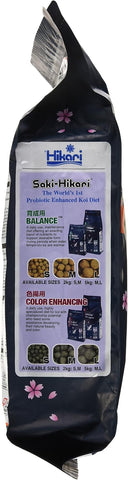 Saki-Hikari 4.4-Pound Multi-Season Floating Pellets for Pets, Medium