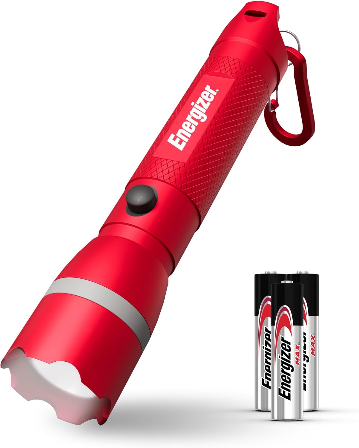 Energizer R-300 LED Flashlight Emergency Safety Light, Bright IPX4 Water Resistant Flash Light, Durable Emergency Light for Hurricane Preparedness, Batteries Included