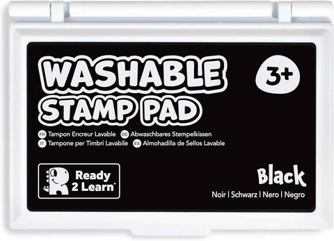 Ready 2 Learn Washable Stamp Pad for Kids, Black