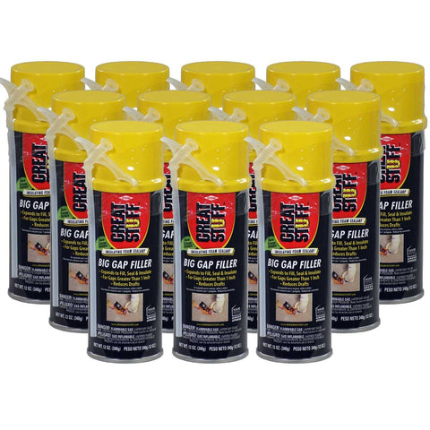 Great Stuff Big Gap Filler - 12 oz Cans - Full Case (12 cans)