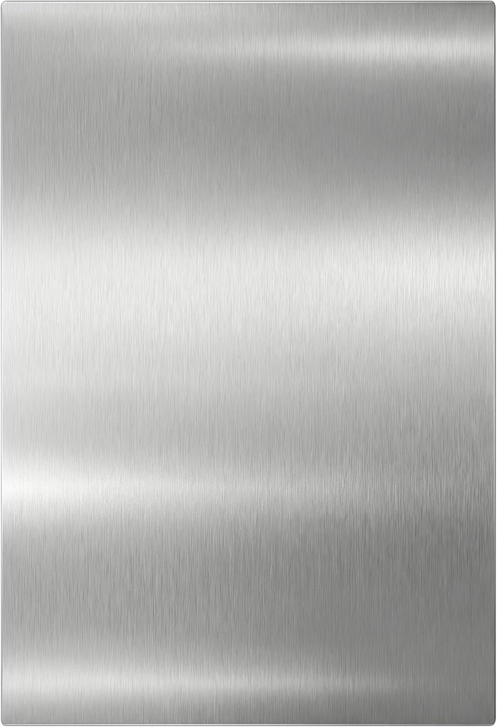 24" x 16" Stainless Steel Backsplash Panel Hand Dryer Splash Guard Wall Backsplash Protector with Ultra Strength Adhesive for Bathroom, Kitchen, Stovetop
