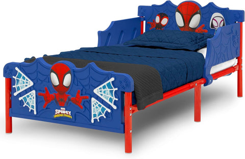 Delta Children Spidey and His Amazing Friends 3D Toddler Bed, Blue