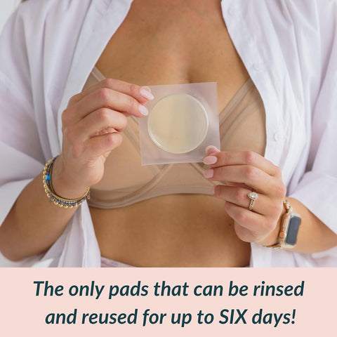 Ameda ComfortGel HydroGel Nursing Pads | Cooling | Reusable | 2 Pair
