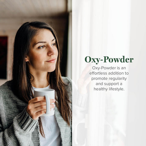 Global Healing Center Oxy-Powder Oxygen Based Safe and Natural Colon Cleanser and Relief from Occasional Constipation (120 Capsules)(Packaging may vary)