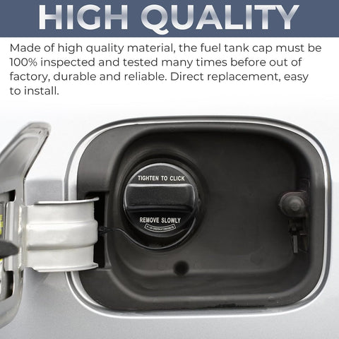 Gas Cap, Fuel Cap for 2006-2020 Honda Acura Accord Civic CRV Pilot Fit MDX