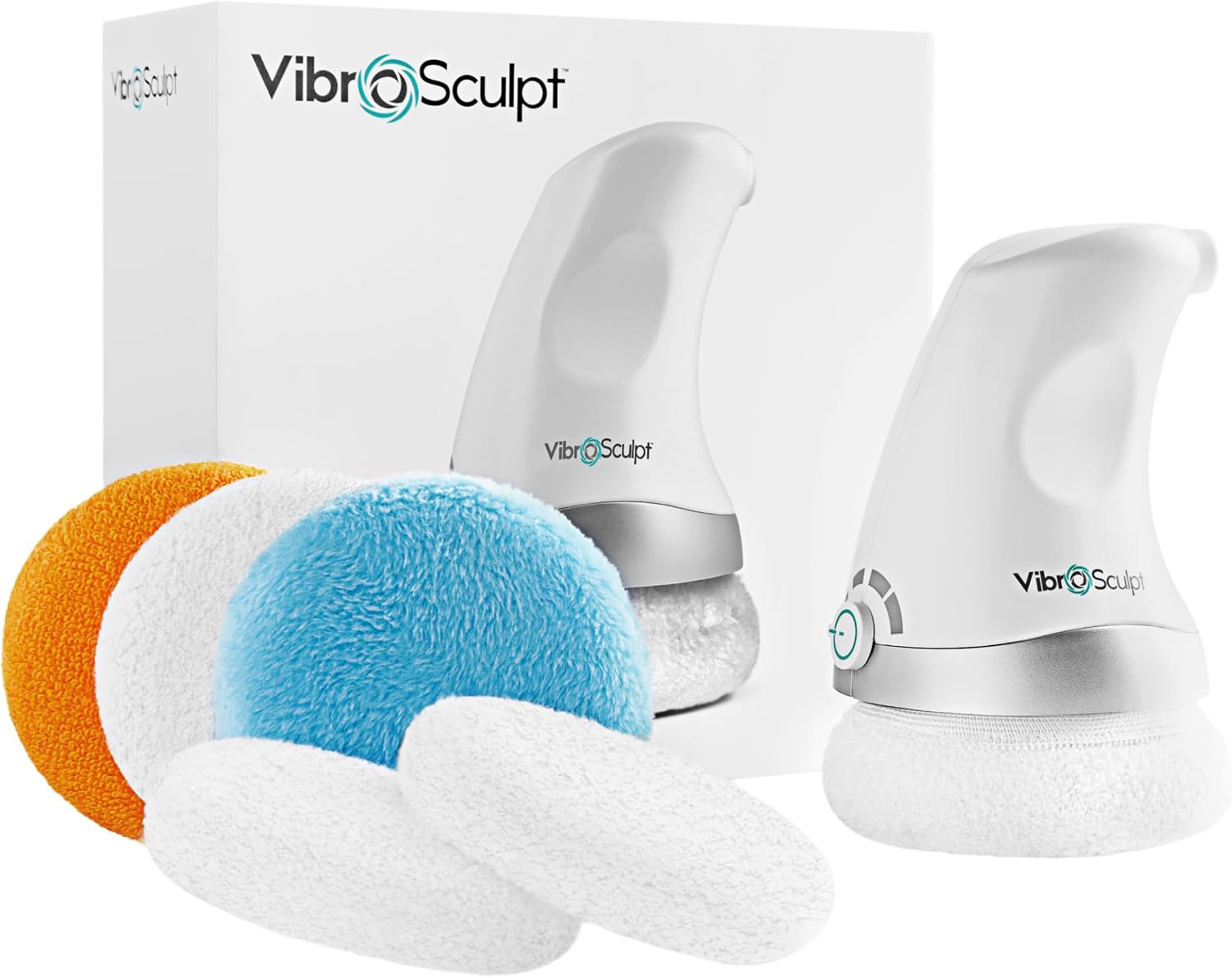 Vibro Sculpt 1.0 Body Sculpting Massager with 5 Pro Pads