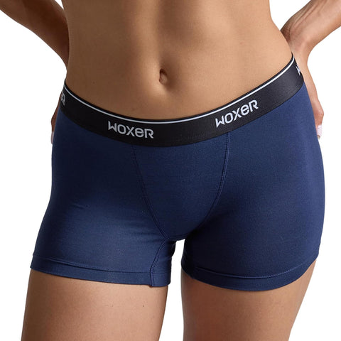 Woxer Womens Boxers - Star 3" Boy Shorts Underwear for Women - Boxer Briefs