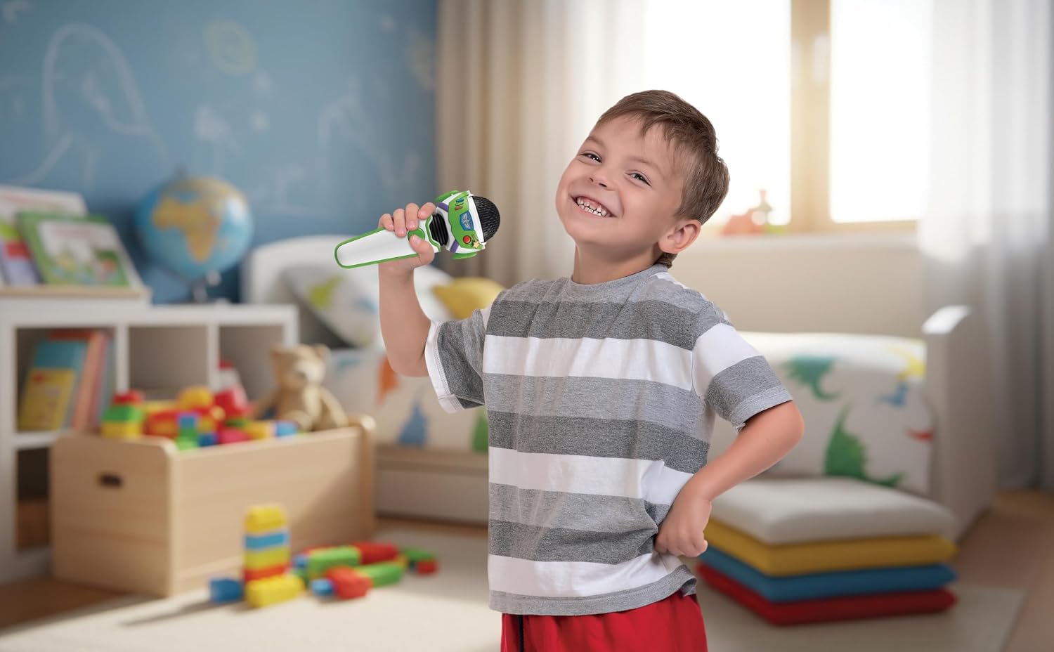 Toy Story 5 Voice Changer Microphone for Kids and Fans of Toy Story Toys