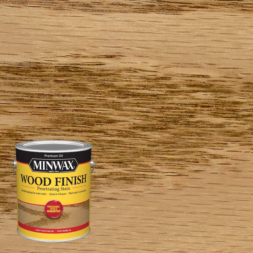 Minwax 710800000 Wood Finish 250 VOC Compliant, Fruitwood Stain, Gallon