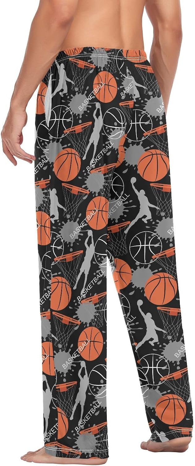 Men's Pajama Pants Soft Sleep Lounge Pjs Bottoms