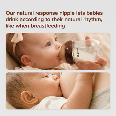 Thyseed Anti-Colic Series Nipple, Medium Fast Flow,3+ Months, 2-Pack