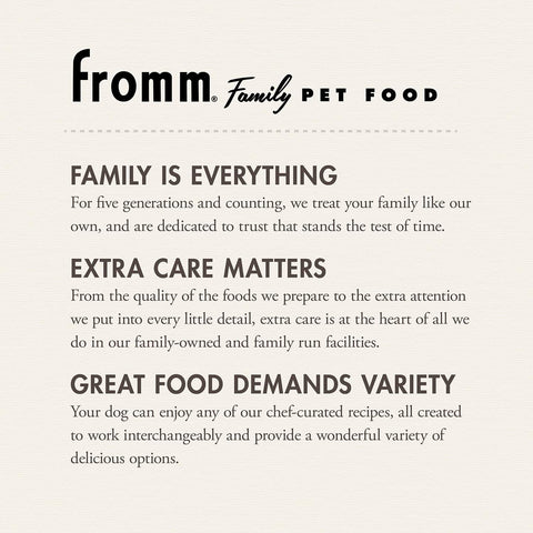 Fromm Four-Star Nutritionals Chicken A La Veg Dog Food - Premium Dry Dog Food - Chicken Recipe - 26 lb