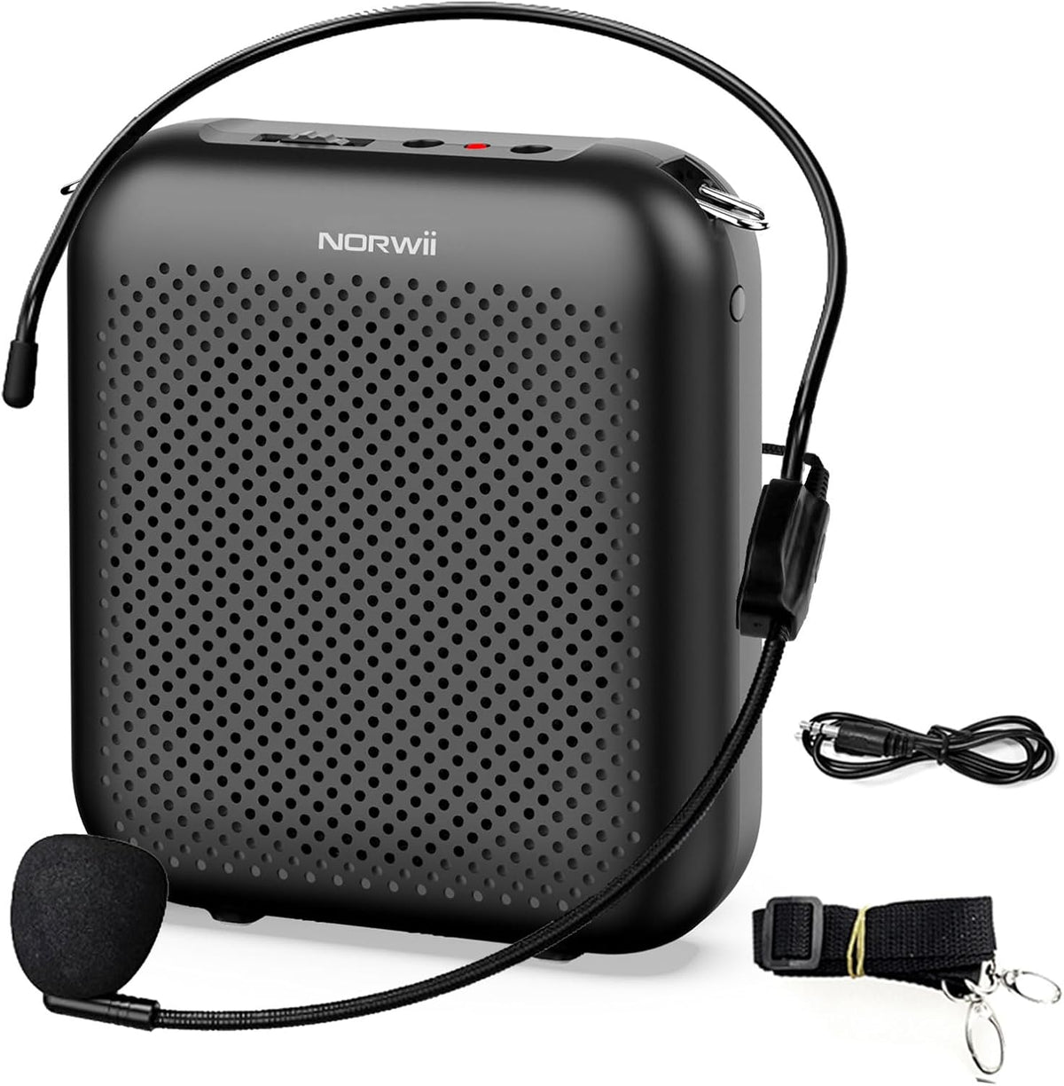 Norwii Bluetooth Voice Amplifier for Teacher with Wired Microphone Headset