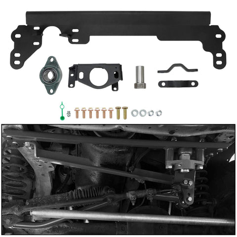 ECOTRIC Steering Box Brace Compatible with 1984-2001 Cherokee XJ