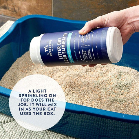 Rocco & Roxie Litter Box Odor Eliminator, 12 oz