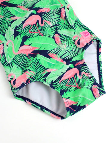 RuffleButts Baby/Toddler Girls Ruffle Strap - One Piece Swimsuit UPF 50+