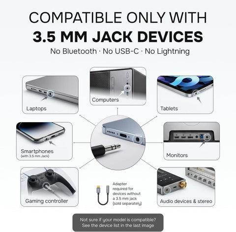 ARTIX Wired Headphones for Kids & Adults - Built-in Mic & Volume Control, Kids Headphones for School & Travel, Girls Head Phones for Computer, iPad, Chromebook, Tablet, Smartphone with 3.5mm Aux Cord