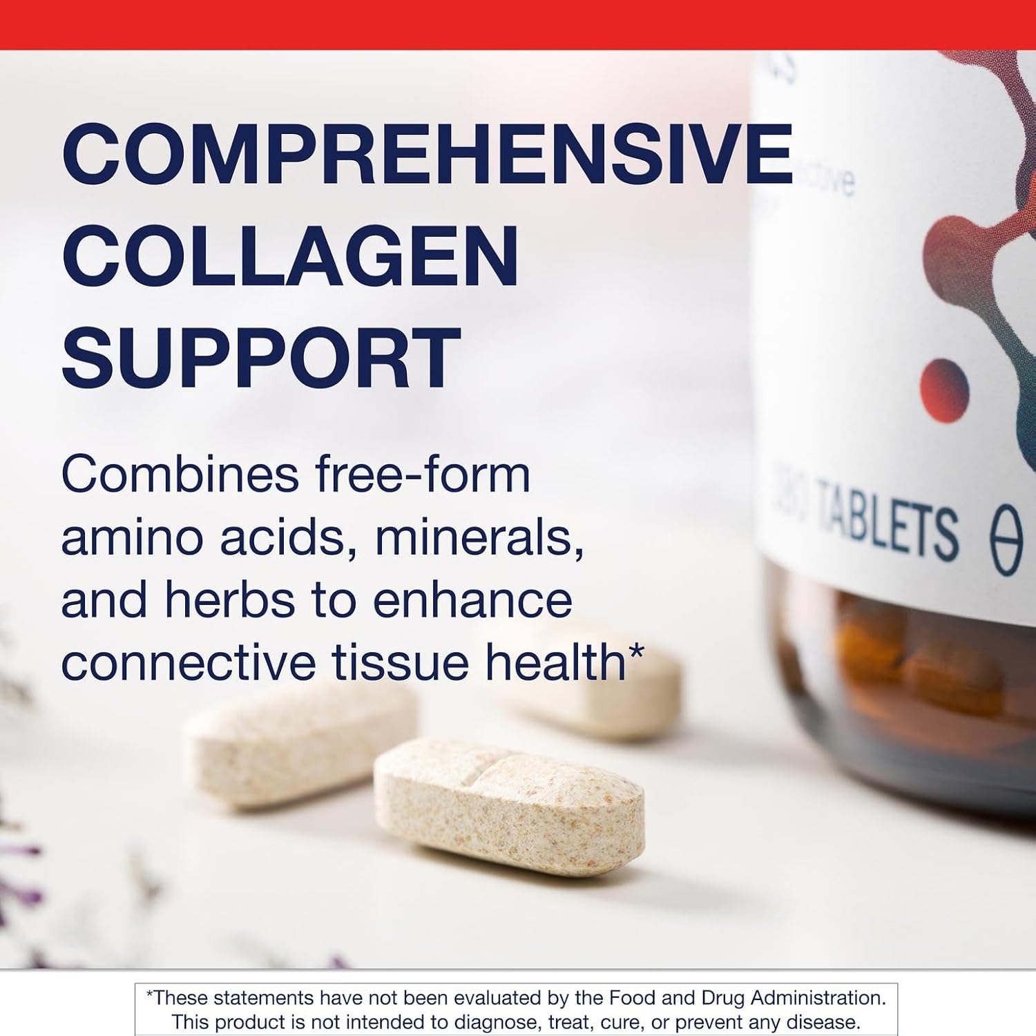 Metagenics Collagenics, Connective Tissue Support, 180 Tablets