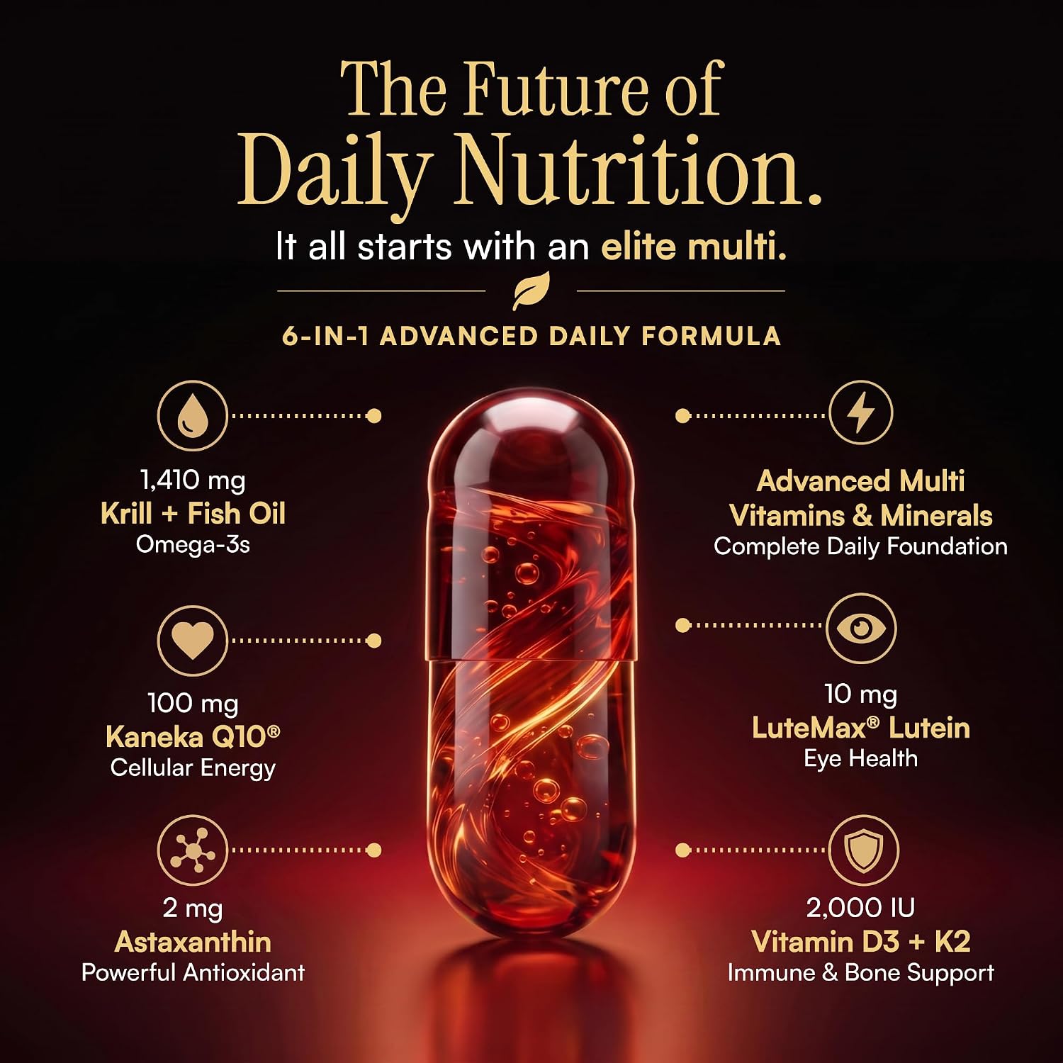 Purity Products Super Pill - Elite Multivitamin + Krill Oil + Fish Oil