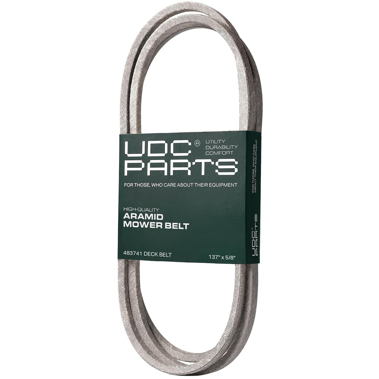 UDC Parts 483741 Deck Belt Replacement for Scag 61 Inch, 5/8" x 137"