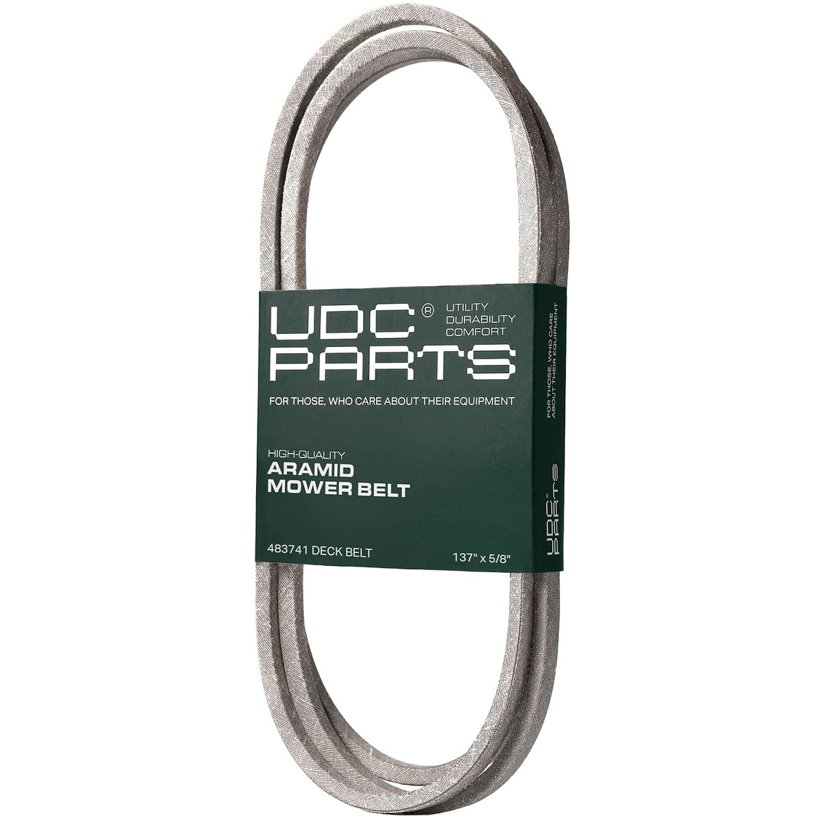 UDC Parts 483741 Deck Belt Replacement for Scag 61 Inch, 5/8" x 137"