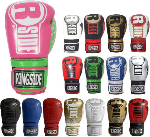 Ringside Apex Flash Sparring Gloves, IMF-Tech Boxing Gloves with Secure Wrist Support, Synthetic Boxing Gloves for Men and Women