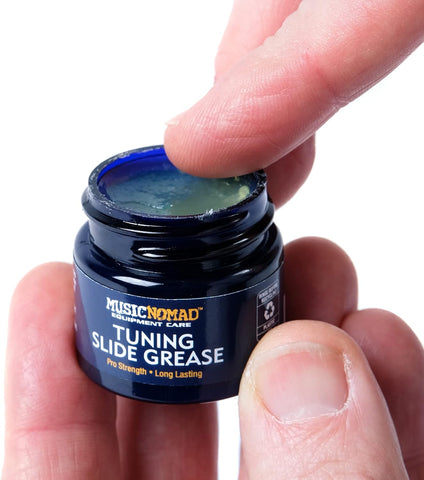 MusicNomad Tuning Slide Grease Lube for Trumpet, Trombone, French Horn, Tuba, Euphonium & other Brass Instruments 0.5 oz./15 mL (MN705)