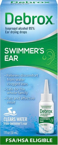 Debrox Swimmer's Ear Drying Drops, 1 Fl Oz