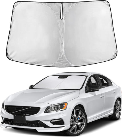 EcoNour Windshield Sunshade Compatible for Volvo S60 2011-2016 2017 2018