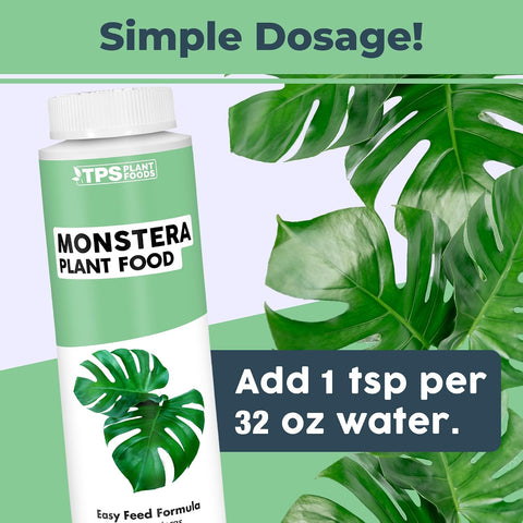 Monstera Plant Food - Liquid Fertilizer for Bigger, Healthier Leaves, 8 oz