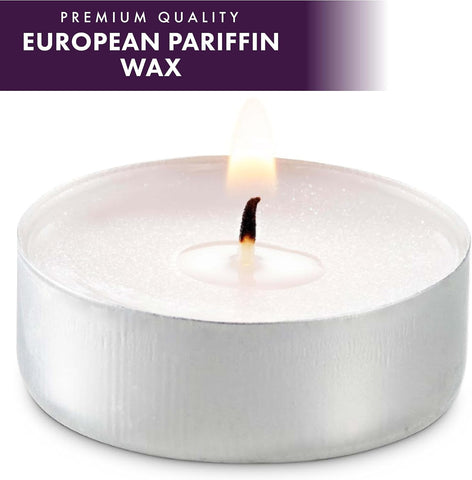 MontoPack Unscented Tea Light Candles Bulk 1000 Pack | 4 Hours, White,Smokeless,Dripless Small Votive Paraffin Tealights | Long-Lasting for Home, Shabbat, Weddings, Events, Emergencies | Mini Candles