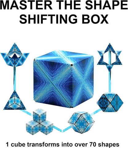 Shashibo DODECA Magnetic Puzzle Cube, Stress Relief Fidget Toy
