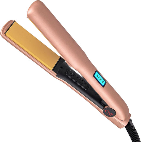 CHI Original Flat Iron Hair Straightener, 1.25", Prosecco Please