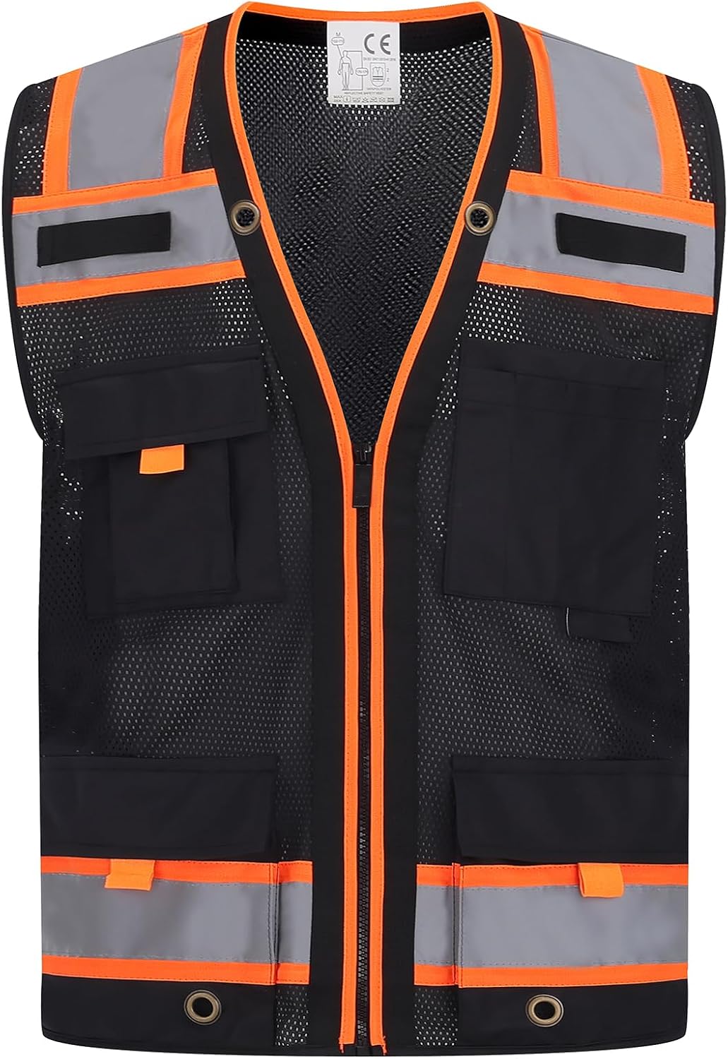 Gasoline Class 2 High Visibility Reflective Safety Vests Women & Men