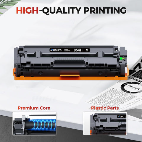 054H Toner Cartridges 4 Pack for Canon MF642Cdw MF644Cdw with Chip