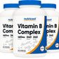 Nutricost High Potency Vitamin B Complex 462mg, 240 Capsules (3 Bottles) - with Vitamin C