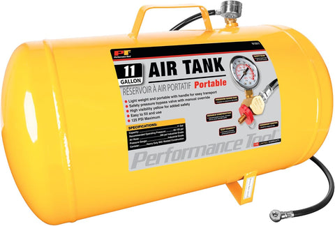 Performance Tool W10011 11-Gallon Portable Horizontal Air Tank