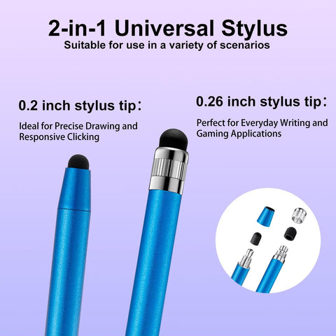 ChaoQ Stylus Pen for Touchscreen, 9pcs Stylus Pen for iPad iPhone Android