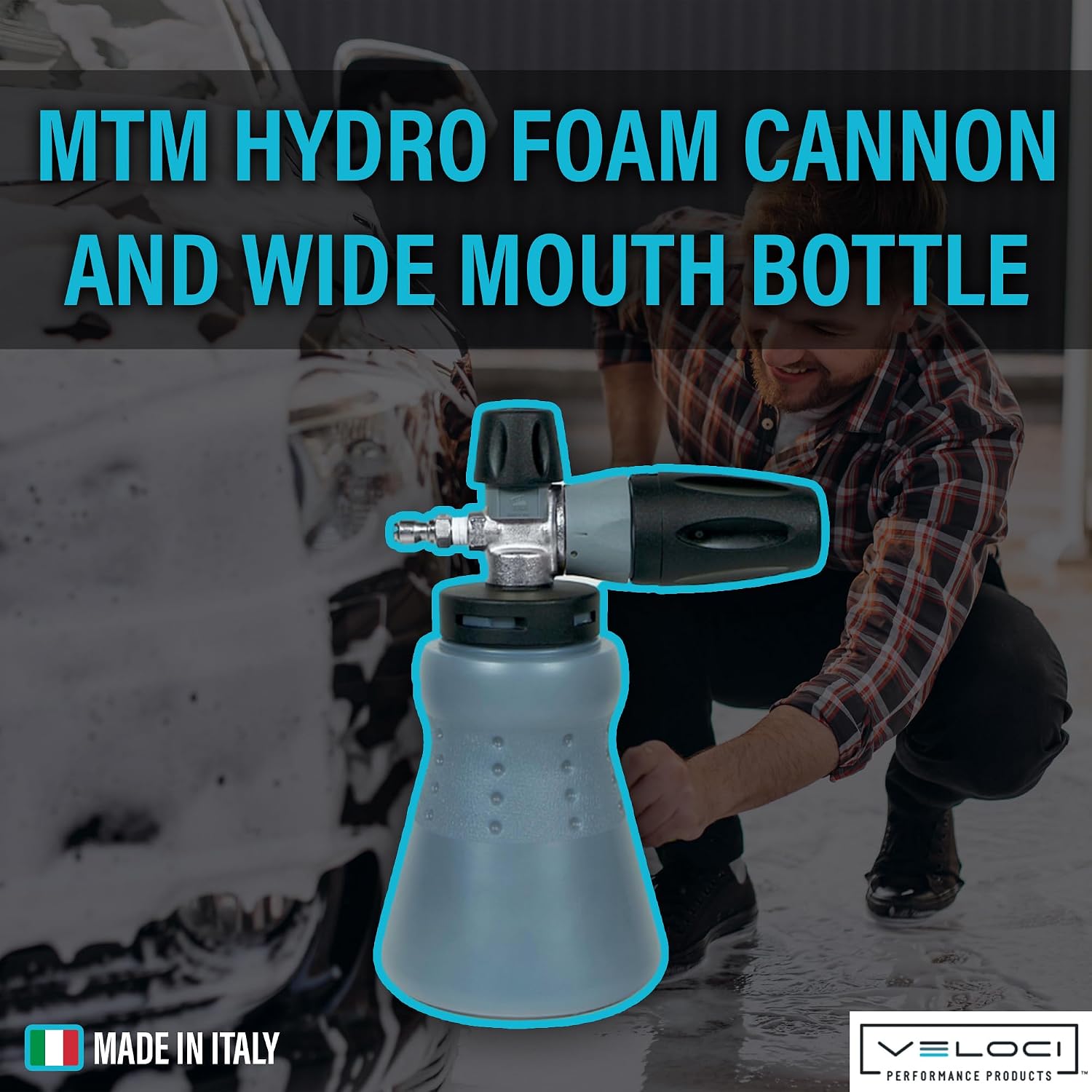MTM Hydro PF22 Wide Mouth Snow Foam Cannon for Pressure Washer