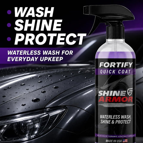 Ceramic Coating Spray - Clean, Glossy, Protected Paint in 15 Minutes Flat