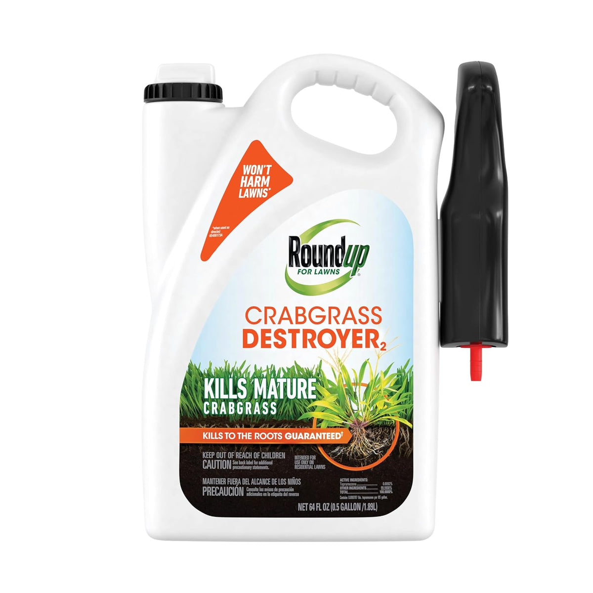 Roundup for Lawns Crabgrass Destroyer2, 64 fl. oz.