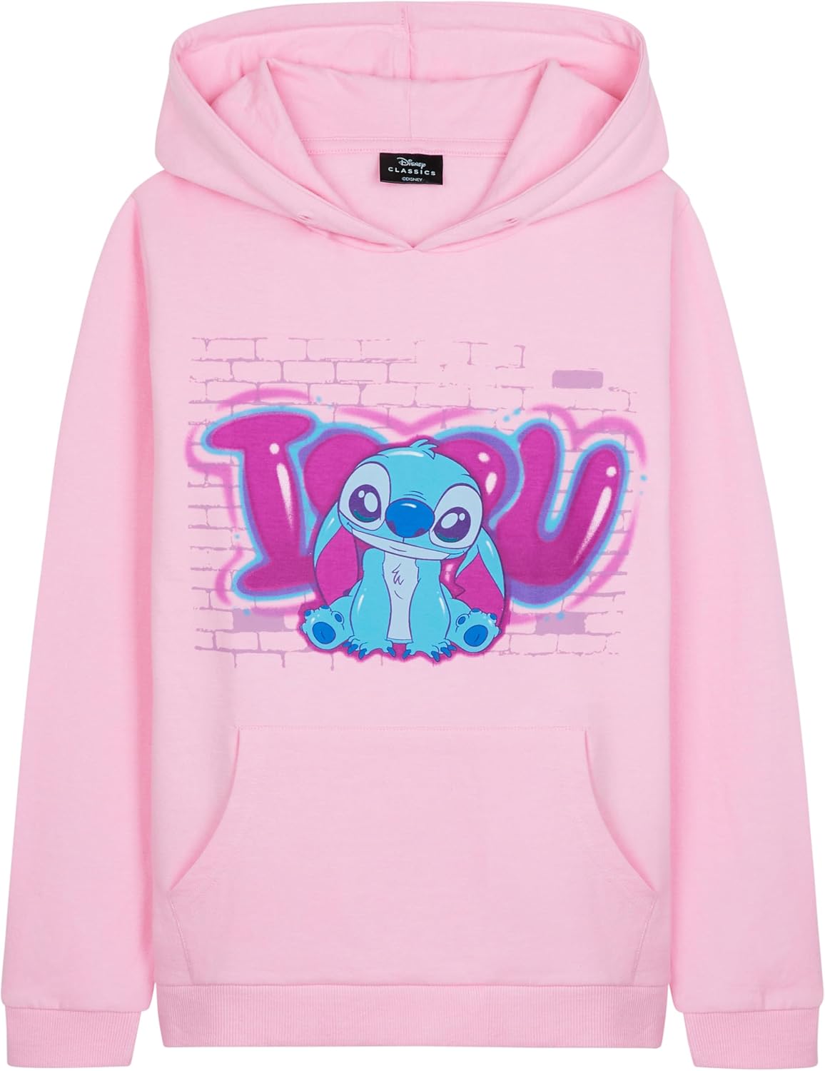 Disney Girls Hoodie - Soft Hooded Sweatshirt for Kids and Teenagers