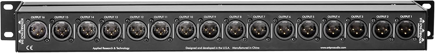 ART P16 XLR Balanced Patchbay