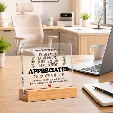 Thank You & Appreciation Gifts Bulk for Coworkers Friends, Set of 2