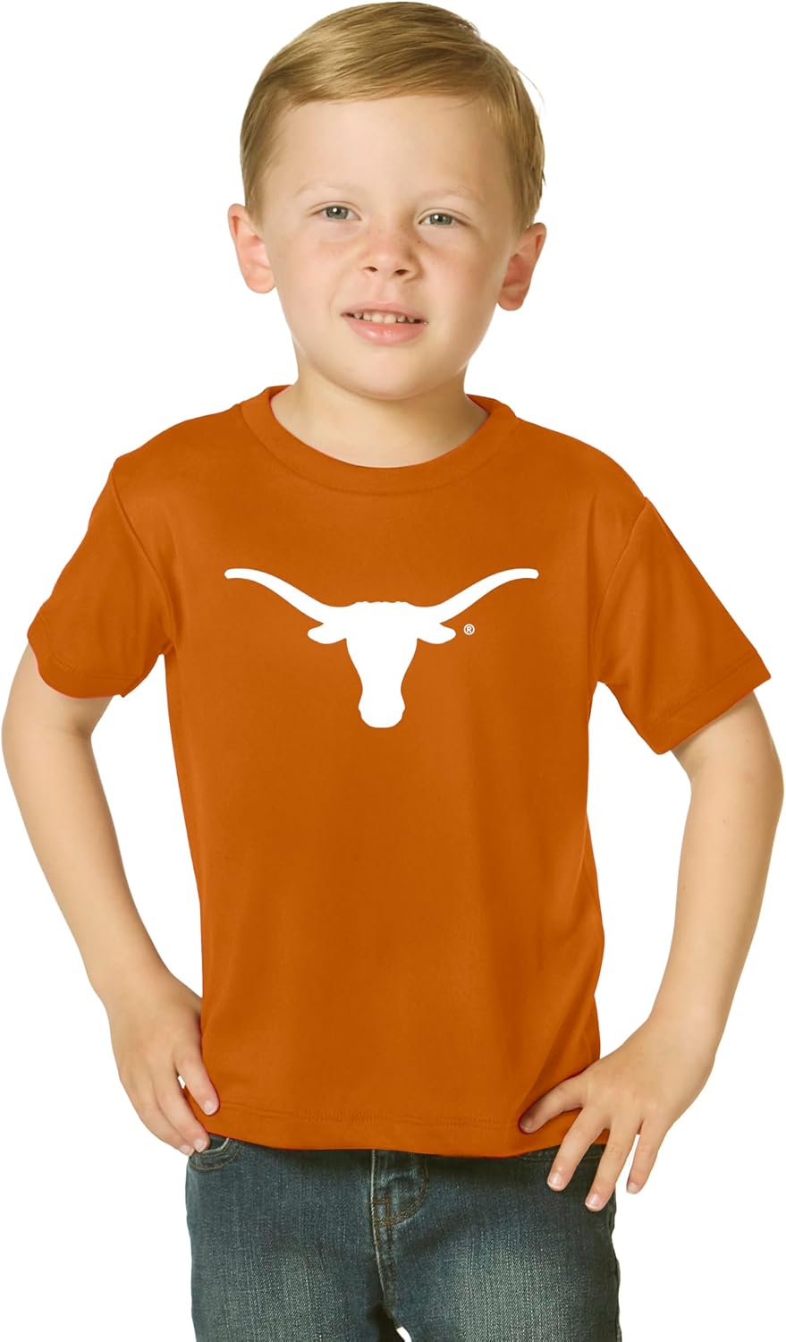 Little King NCAA Toddler Big Logo T-Shirt-100% Cotton-Boys & Girls